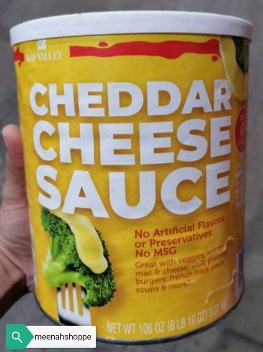 Bay Valley Cheddar Cheese Sauce 3.01 kg Lazada PH