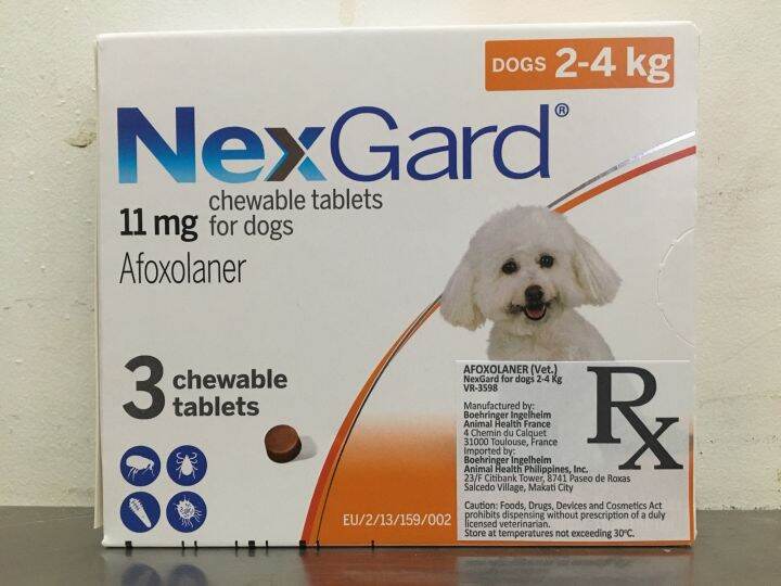 Nexgard 2-4 Chewable tablet for Dogs (1 tablet only) | Lazada PH