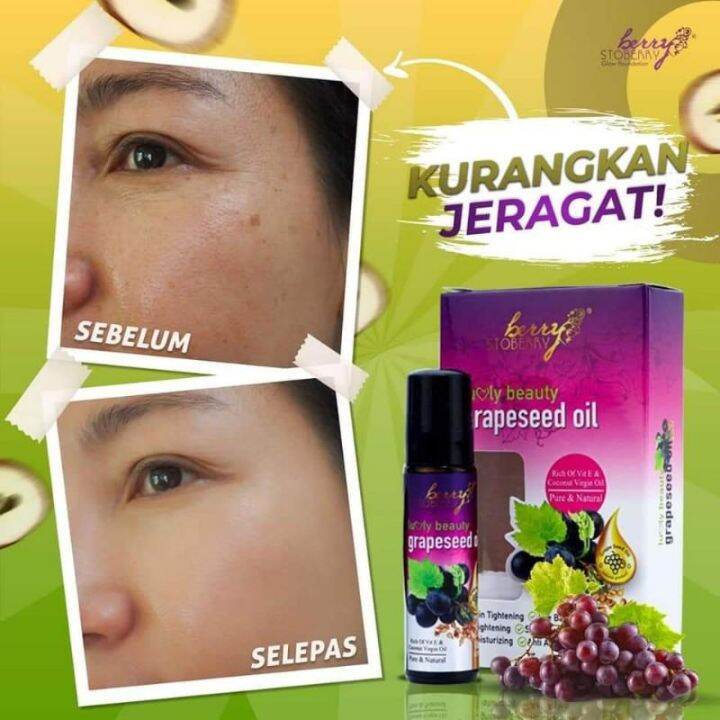 LUVLY BEAUTY GRAPESEED OIL Lazada