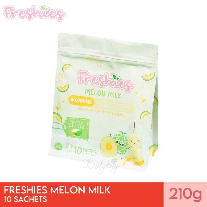 Freshies Melon Milk Collagen Drink by Juju Glow (10 sachets) | Lazada PH