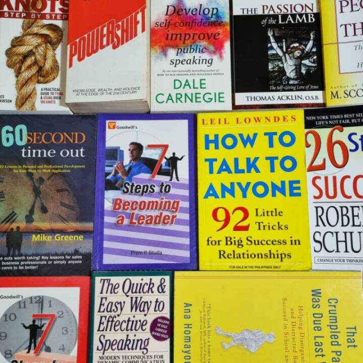 Self Help Books Inspirational Motivational Spiritual Lazada PH