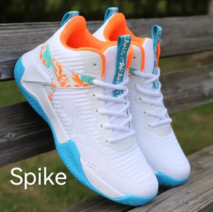 Spike male's shoes trendy fashion basketball shoes higt cut style
