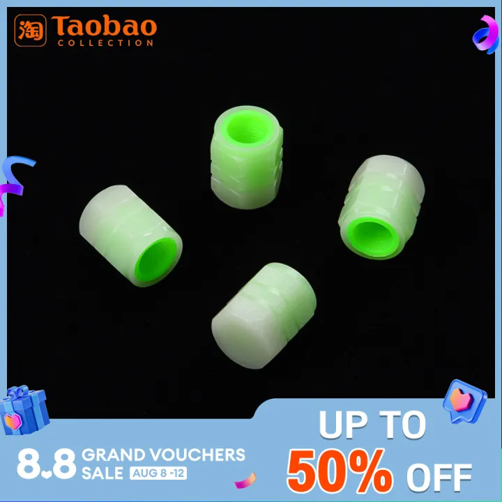 Luminous Tire Air Nozzle Cap Car Valve Cap Motorcycle Electric Bike