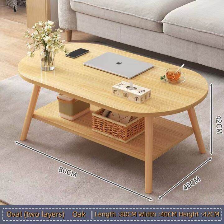 Nordic style Concise Round table Living Room Center Table Living Room