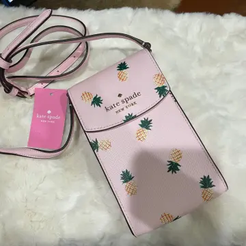 Kate Spade New York Pink & Green Pineapple Square Crossbody Bag, Best  Price and Reviews