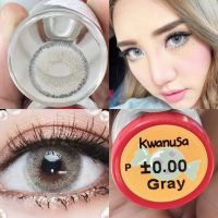 คอนแทคเลนส์ รุ่น Kwanusa ยี่ห้อ Pitchylens ตาโต สีเทา มีค่าสายตา