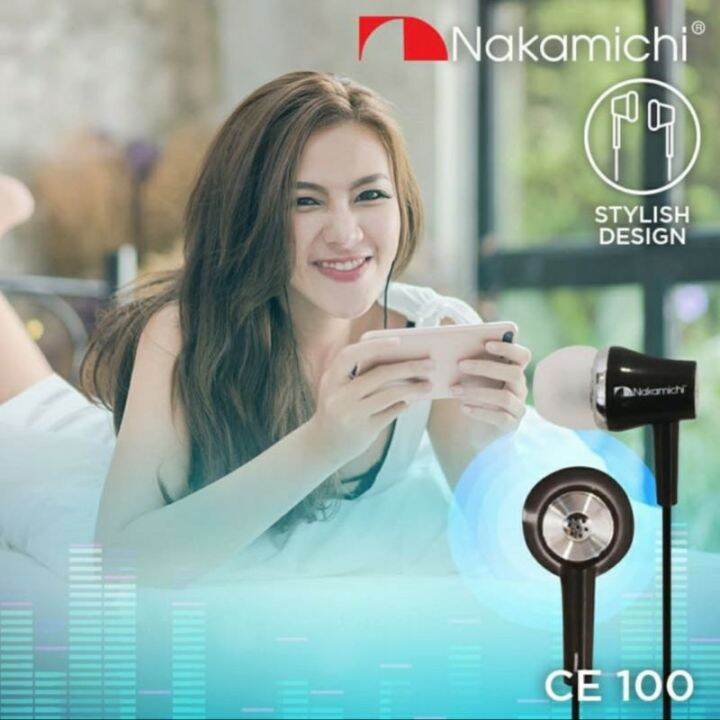 Nakamichi CE 100 InEar Earphone Original Lazada Indonesia