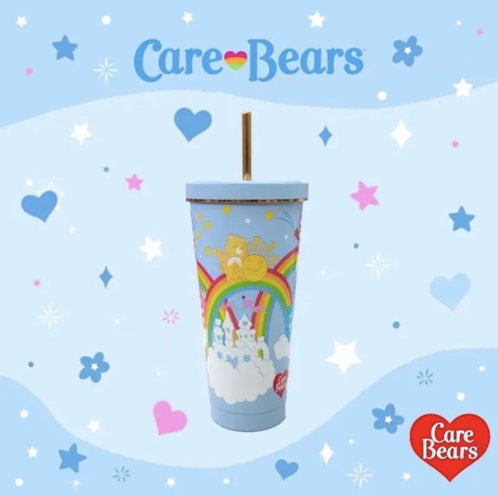 care-bears-แก้วเก็บอุณหภูมิแคร์แบร์-แก้วแคร์แบร์-ขนาด-750ml-ลายน่ารักสุดๆ