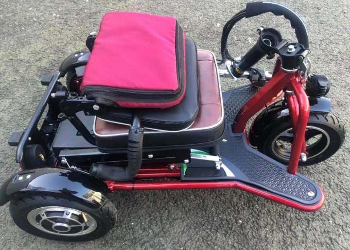 Elderly Foldable Mobility Scooter ,3 Wheeled Folding Electric Scooter ...