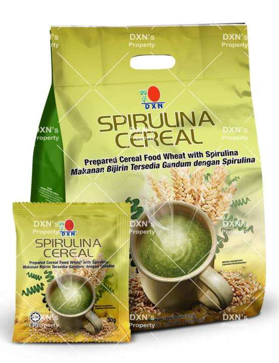 DXN SPIRULINA CEREAL BAG 30 SACHETS X 30 G Lazada