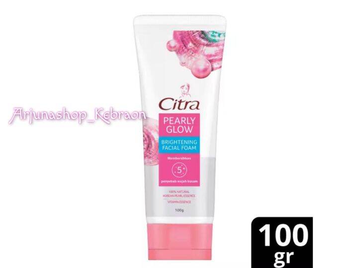 CITRA PEARLY GLOW Brightening Facial Foam 100gr | Lazada Indonesia