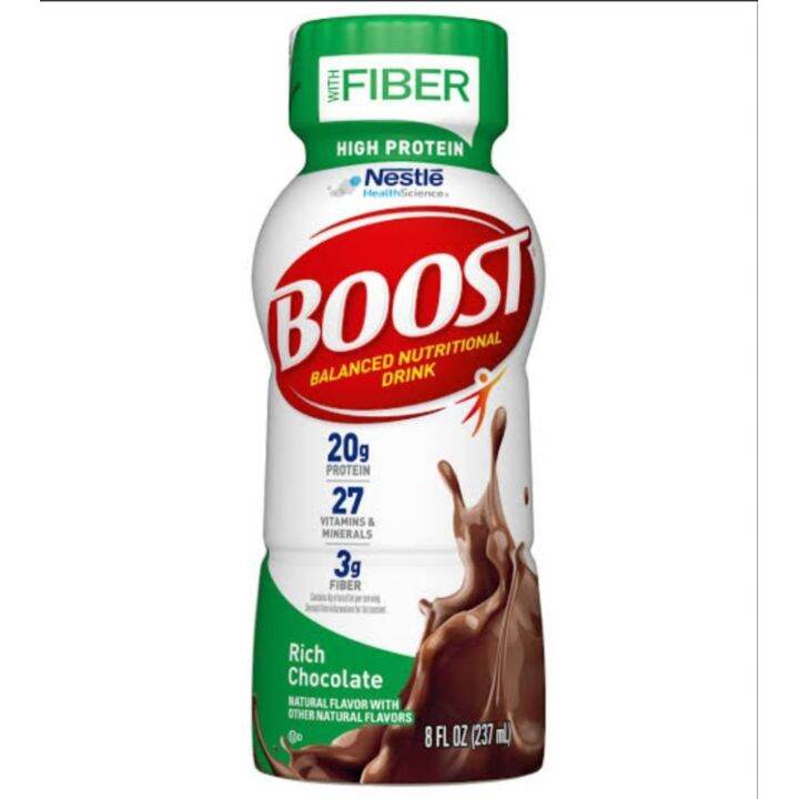 Nestle Boost High Protein Chocolate Drink 237mL Lazada PH