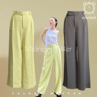 (พร้อมส่ง) COLOUR MATTER l Fluid Pants กางเกงขายาวรุ่นใหม่ ผ้าพริ้วลื่นมาก ไม่ต้องรีด เนื้อผ้านำเข้าเพื่อตัดรุ่นนี้โดยเฉพาะ ติดซับในเต็มตัวแบบกลับ