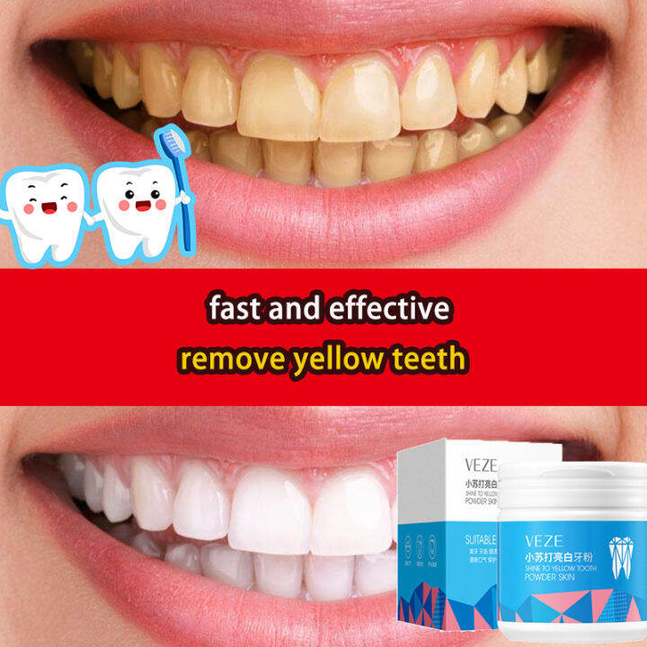 quick whitening tooth powder clean teeth Remove dental plaque bad