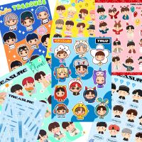 Treasure sticker fan club สติ๊กเกอร์ treasure ไดคัท