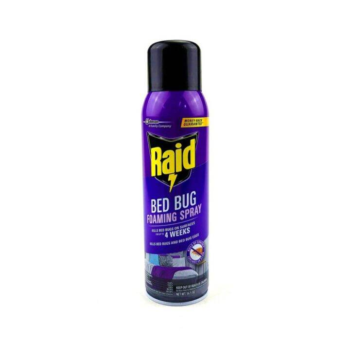 Raid Bed Bug Foaming Spray (16.5oz) Authentic Imported Lazada PH