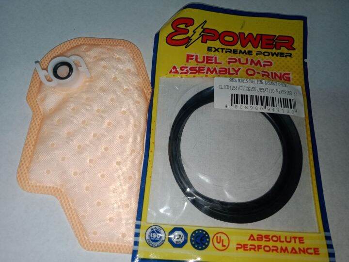 Zoomer X Fi Fuel Pump Filter + Oring with Dust Cover EPower Lazada PH