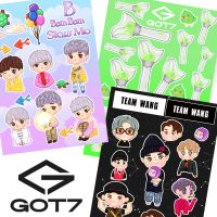 Got7 sticker fanmade สติ๊กเกอร์ got7 a6 ไดคัท กันน้ำ