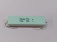 (1ชิ้น)Ceramic Resistor 20W 30 ohm , Rเซรามิก 20W 30โอห์ม