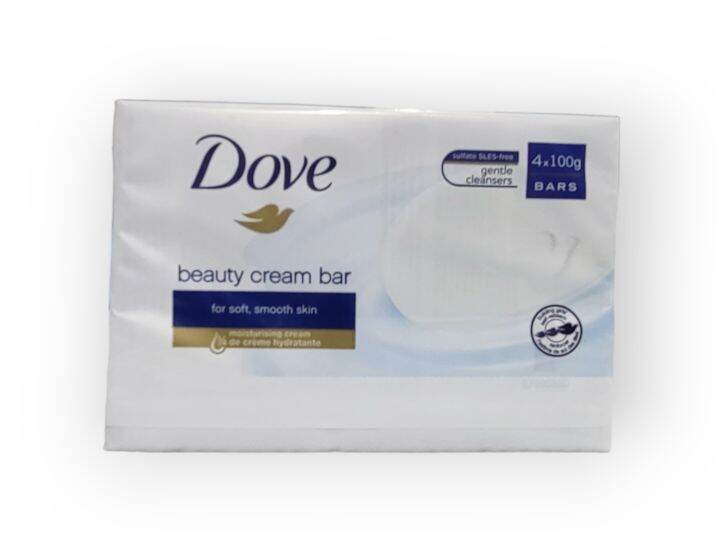 Dove Original Beauty Cream Bar Soap 4×90g | Lazada PH