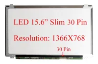 จอ หน้าจอ notebook laptop screen led 15.6 30 pin slim Size 1366x768 จองบางสายแพรด้านซ้าย Aspire 3 A315-51 A315 51 No touch aspire3