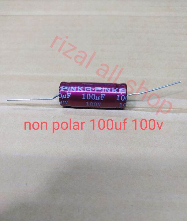 Condensatori Elettrolitici Alluminio Non Polari 1.5-100uF 100V - Confezione Da 10 Pezzi Condensatore Verticale 1.5uF