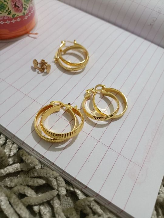 Bangkok Earring Gold Plated