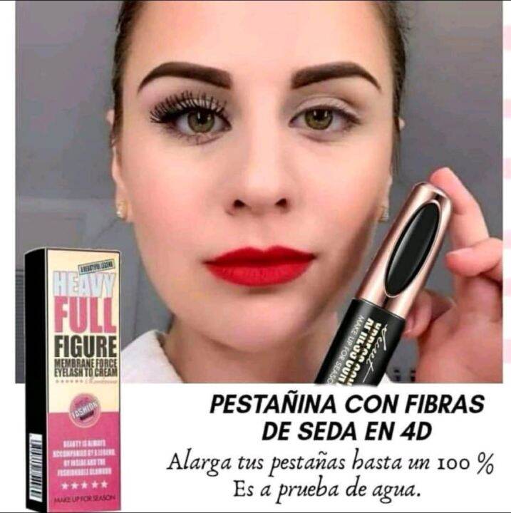 Mascara 4D Silk Fiber Lash/ Eyelash Mascara Heavy Full Figure