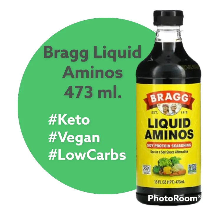 Bragg Liquid Aminos 473ml (Gluten free, Vegetarian, Keto Friendly