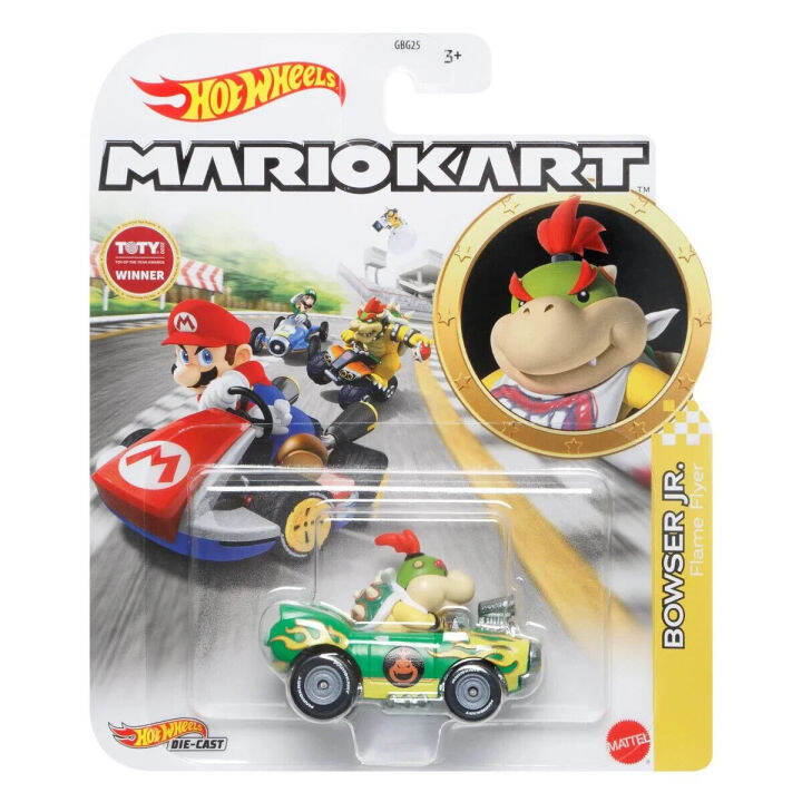 มีของในสต็อก-hot-wheels-อเมริกา-ล้อร้อน-mario-kart-ซีรีส์-super-mari-รถเล็ก