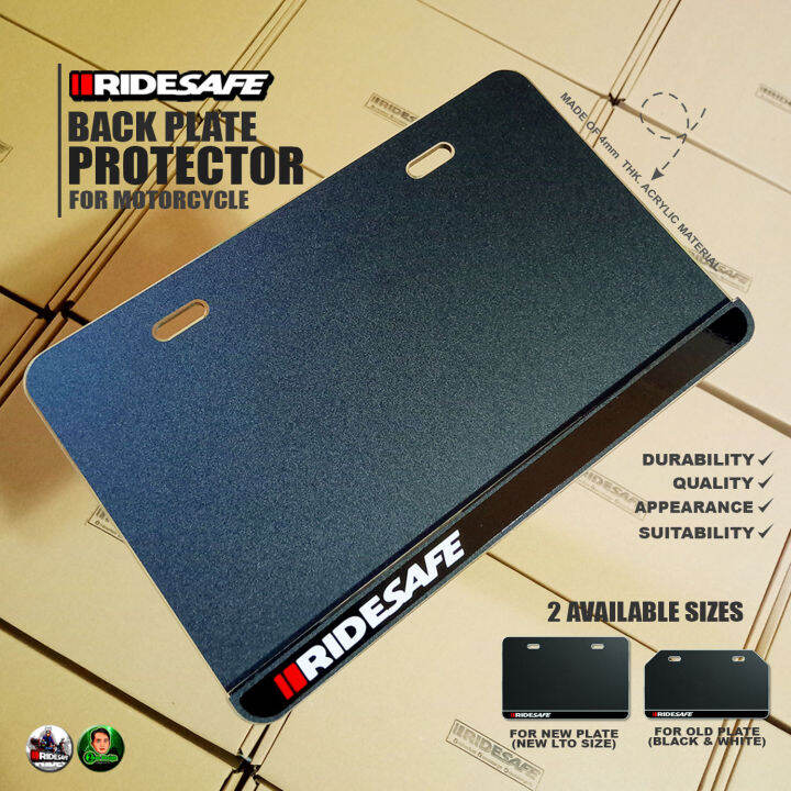 Back Plate Protector for Motorcycle Plate Number Lazada PH