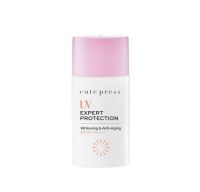 ของแท้ Cute Press UV Expert Protection Whitening &amp; Anti-Aging Sunscreen SPF 50+ PA+++