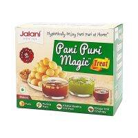 Jalani Pani Puri Magic Treat ปานีปูรี เมจิก ทรีท (แผ่นแป้งสำหรับทอดมี 50 และซอสผง 3 รส)  320g