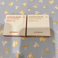 peripera pure blushed sunshine cheek เพอริเพอร่า บรัชออน