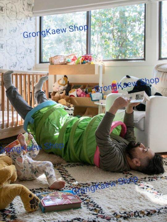 อุโมงค์เด็กเล่น-ikea-รุ่นbusa-บูซ่าเจ้าตัวน้อยจะรู้สึกท้าทายเมื่อซ่อนอยู่ในอุโมงค์-สินค้าปลอดภัยและยังสามารถพับได้