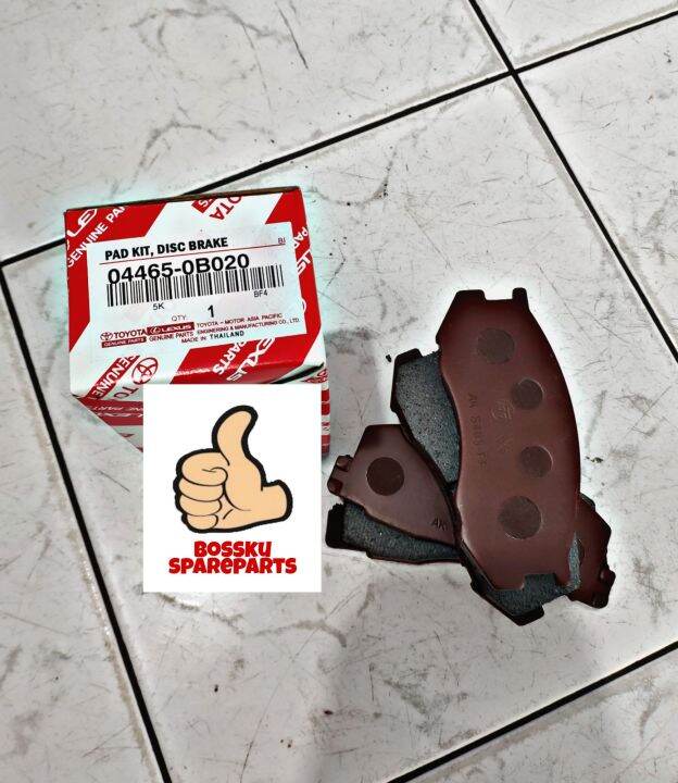 Brake Pad Kampas Rem Depan Kijang 7k Kapsul Grand 1 Set Original Lazada Indonesia