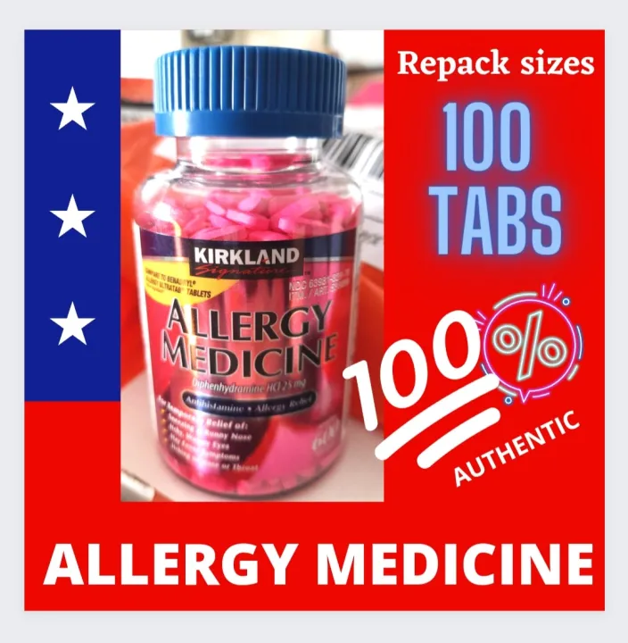 Kirkland Allergy Medicine 100 Tabs Lazada PH