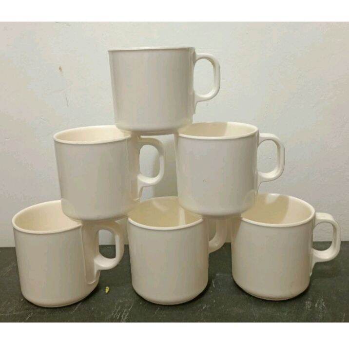 Melawares 6pcs Mug 100 Melamine (Durable/Heat Resistant) Lazada PH