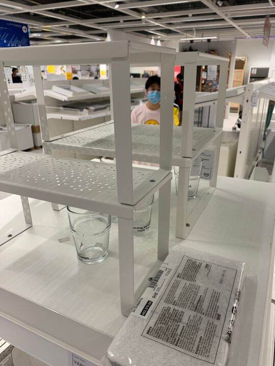 IKEA VARIERA Shelf insert ( white) (Large, Small) Lazada
