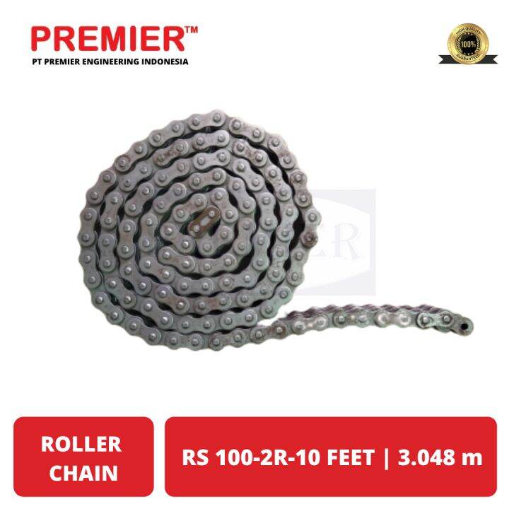 PREMIER Roller Chain RS 1002R Rantai Sprocket Chain Transmisi