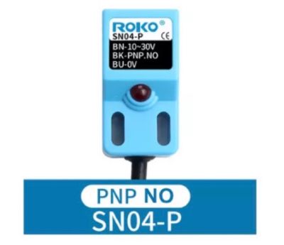 SN04-P sensor เซ็นเซอร์ proximity ชนิดจับโลหะ PNP-NO 3สาย ไฟเลี้ยง10-30VDC