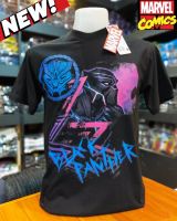 เสื้อยืด marvel Black panther รับประกันของแท้ 100% by pop comics