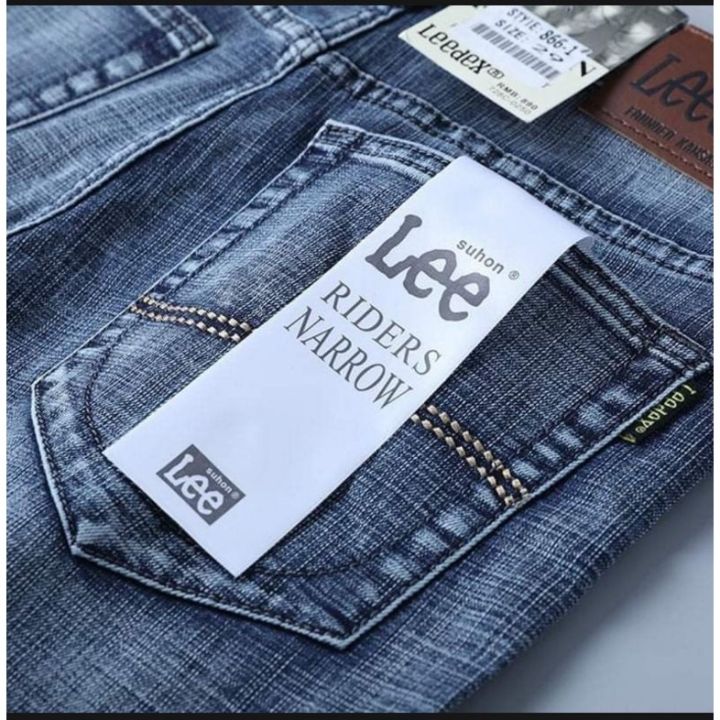 LEE PANTS STRAIGHT CUT JEANS FOR MEN | Lazada PH