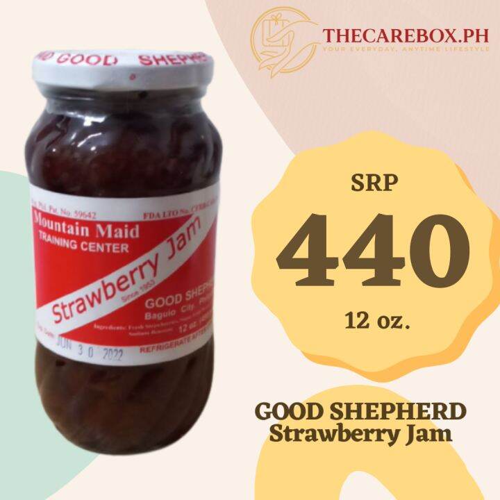 Good Shepherd Strawberry Jam 12 oz. Lazada PH