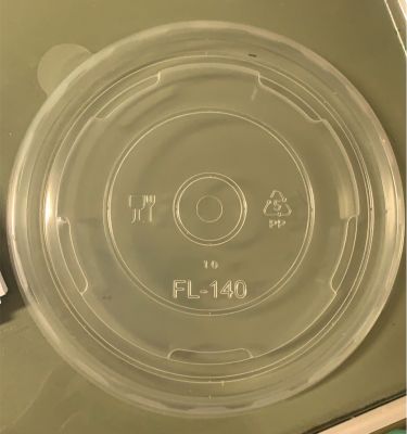 [BPB]ฝาพลาสติก ฝาปิดถ้วย สำหรับปิดถ้วยกลมเฟสต์ขนาด 850 มล Plastic Bowl Lid 850 ml - FL140 (1แพ็ค/50ชิ้น)
