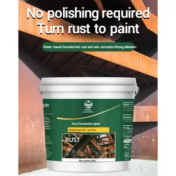 1000g Water-based Metal Anti-rust Paint Household Rust-free