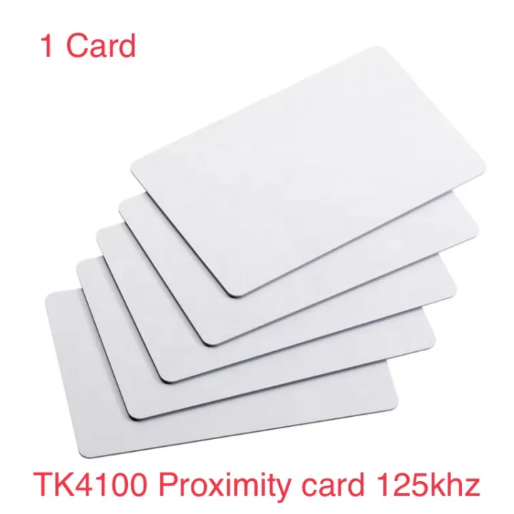 1 card TK4100 RFID Proximity card, 125khz RFID TK4100, EM4100 card, EM