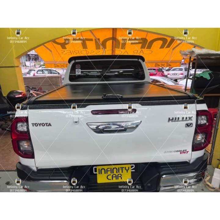 Toyota Hilux Vigo Revo Rogue Rocco Manual Roller Shutter Lid Cover Push
