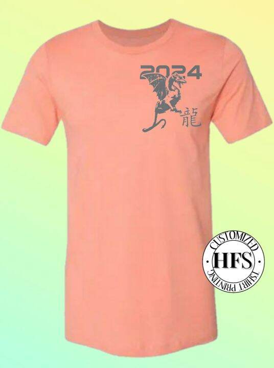 APRICOT CRUSH COLOR OF THE YEAR SHIRT 2024 FAMILY TSHIRT NEW YEAR SHIRT