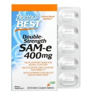 Double strength SAM-e 400mg 60 Enteric Coated Tablets